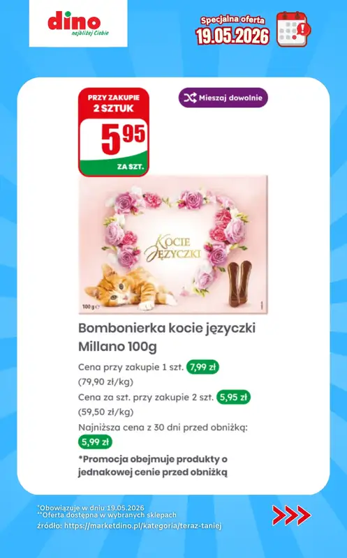 Dino - gazetka promocyjna Specjalna oferta na 19.05.2026 - promocje spoza gazetki od wtorku 19.05  - strona 7