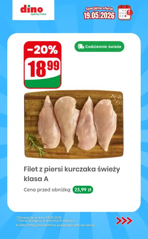 Dino - gazetka promocyjna Specjalna oferta na 19.05.2026 - promocje spoza gazetki od wtorku 19.05  - strona 2