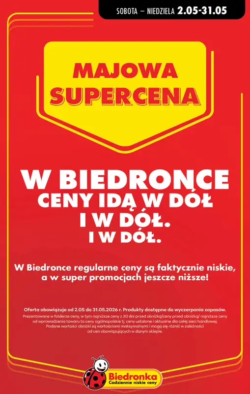 Biedronka - gazetka promocyjna Majowa supercena od soboty 02.05 do niedzieli 31.05 - strona 19