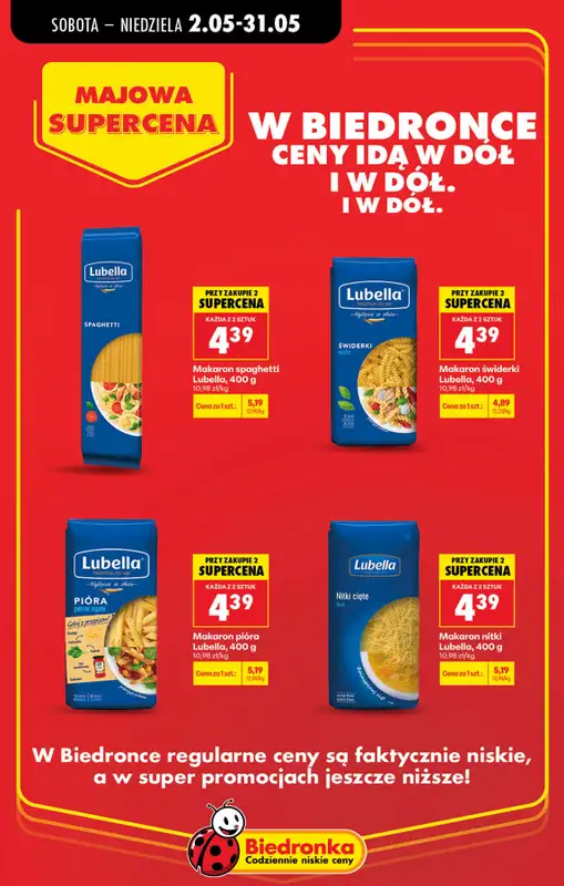 Biedronka - gazetka promocyjna Majowa supercena od soboty 02.05 do niedzieli 31.05 - strona 15