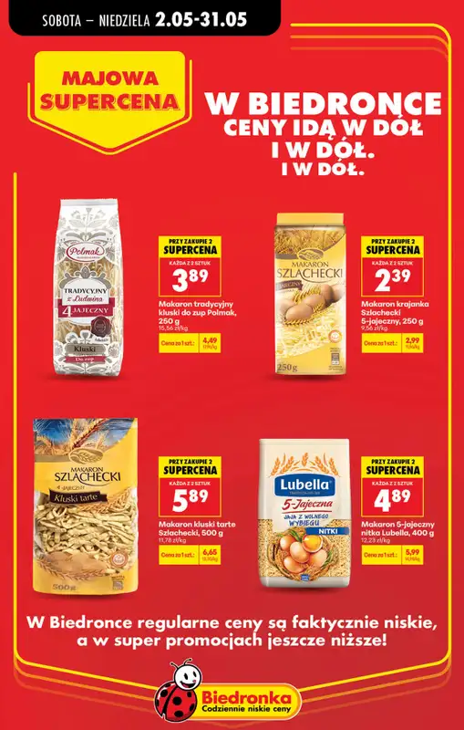 Biedronka - gazetka promocyjna Majowa supercena od soboty 02.05 do niedzieli 31.05 - strona 8