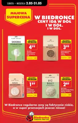 Biedronka - gazetka promocyjna Majowa supercena od soboty 02.05 do niedzieli 31.05 - strona 7