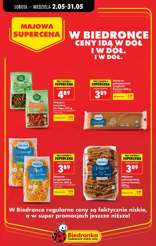 Biedronka - gazetka promocyjna Majowa supercena od soboty 02.05 do niedzieli 31.05 - strona 10