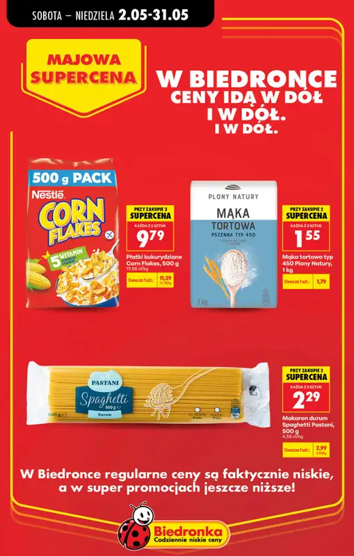 Biedronka - gazetka promocyjna Majowa supercena od soboty 02.05 do niedzieli 31.05 - strona 9