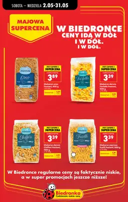 Biedronka - gazetka promocyjna Majowa supercena od soboty 02.05 do niedzieli 31.05 - strona 12