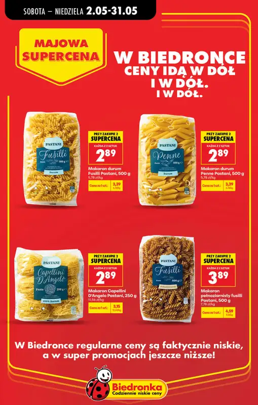 Biedronka - gazetka promocyjna Majowa supercena od soboty 02.05 do niedzieli 31.05 - strona 13