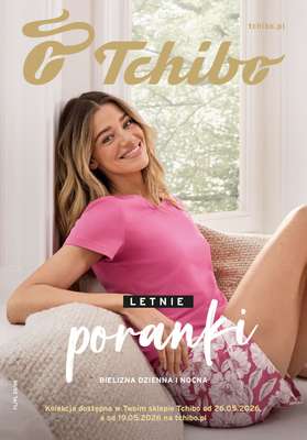 Tchibo - gazetka promocyjna Letnie poranki od poniedziałku 25.05 do niedzieli 28.06