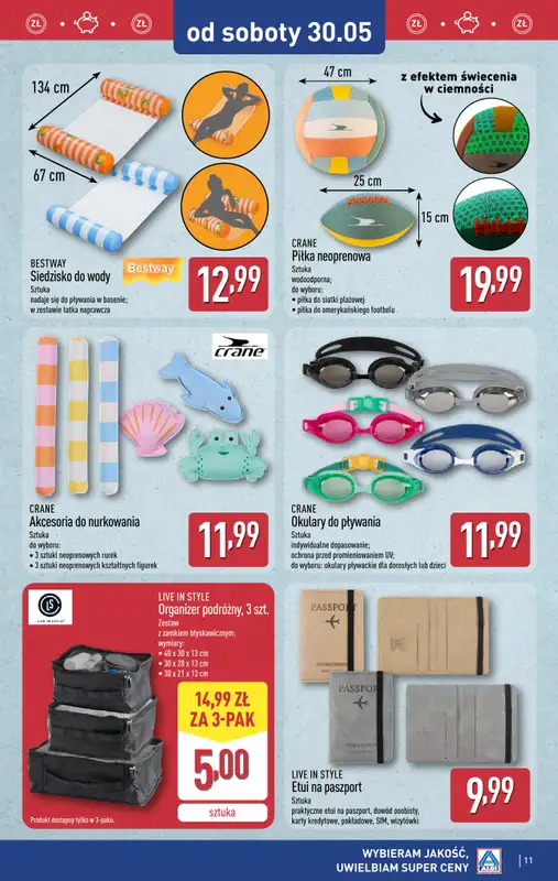 Aldi - gazetka promocyjna Aldi ma to coś! od środy 27.05 do soboty 30.05 - strona 11