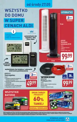 Aldi - gazetka promocyjna Aldi ma to coś! od środy 27.05 do soboty 30.05 - strona 3