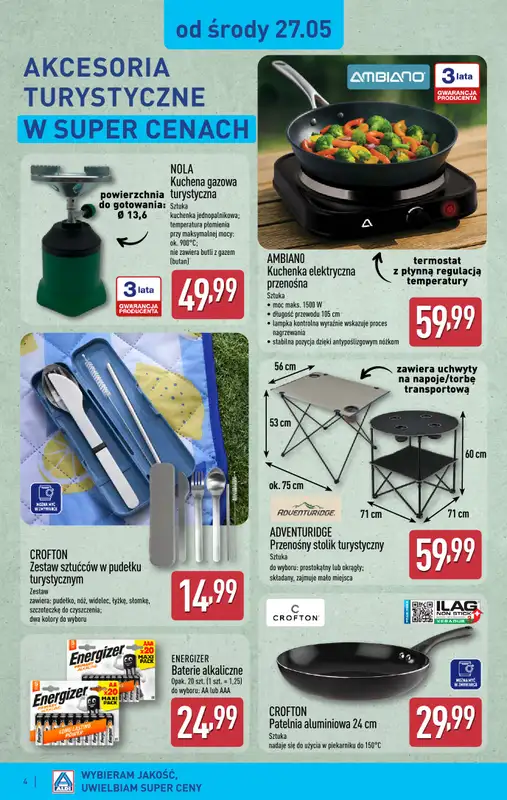 Aldi - gazetka promocyjna Aldi ma to coś! od środy 27.05 do soboty 30.05 - strona 4
