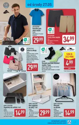 Aldi - gazetka promocyjna Aldi ma to coś! od środy 27.05 do soboty 30.05 - strona 5