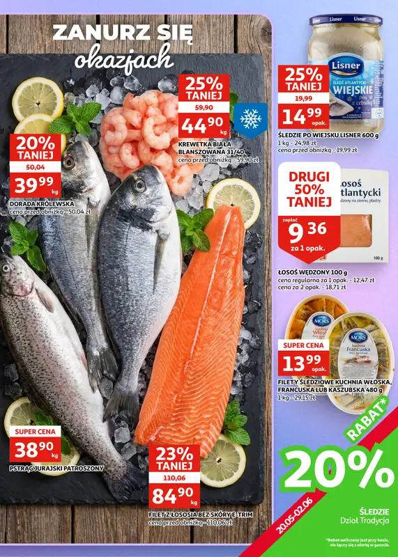 Auchan - gazetka promocyjna Gazetka Racibórz I Wszystko, co najlepsze, dla najlepszej Mamy od środy 20.05 do wtorku 02.06 - strona 9