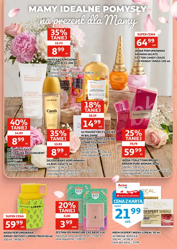 Auchan - gazetka promocyjna Gazetka Racibórz I Wszystko, co najlepsze, dla najlepszej Mamy od środy 20.05 do wtorku 02.06 - strona 5