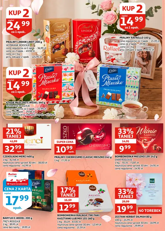 Auchan - gazetka promocyjna Gazetka Zielona Góra I Wszystko, co najlepsze, dla najlepszej Mamy od środy 20.05 do wtorku 26.05 - strona 2