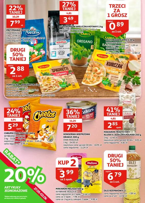 Auchan - gazetka promocyjna Gazetka Zielona Góra I Wszystko, co najlepsze, dla najlepszej Mamy od środy 20.05 do wtorku 26.05 - strona 18