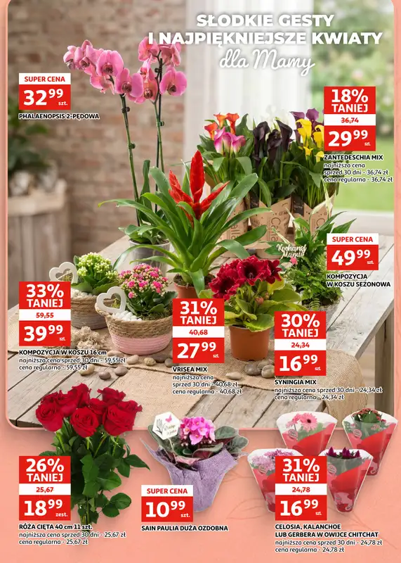 Auchan - gazetka promocyjna Gazetka Zielona Góra I Wszystko, co najlepsze, dla najlepszej Mamy od środy 20.05 do wtorku 26.05 - strona 3