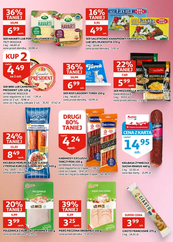Auchan - gazetka promocyjna Gazetka Zielona Góra I Wszystko, co najlepsze, dla najlepszej Mamy od środy 20.05 do wtorku 26.05 - strona 15