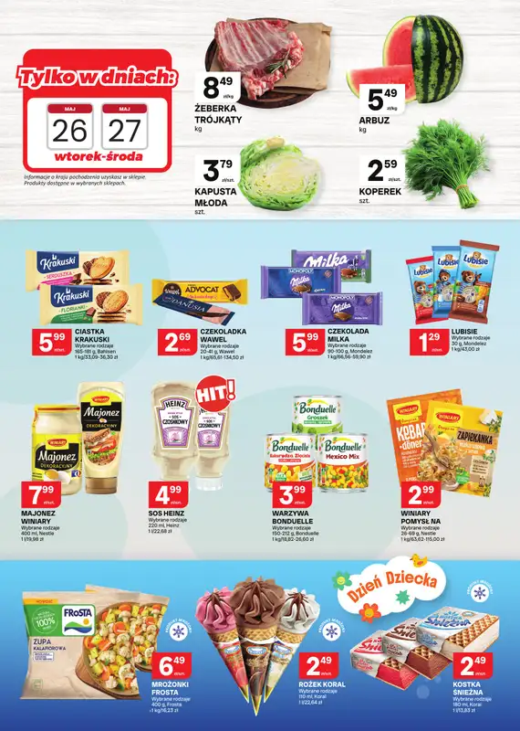Chorten - gazetka promocyjna Gazetka Małopolska, Śląsk, Podkarpacie, Opolskie Market od czwartku 21.05 do niedzieli 31.05 - strona 3