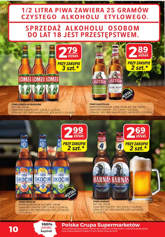 Top Market - gazetka promocyjna Gazetka od czwartku 21.05 do poniedziałku 01.06 - strona 10