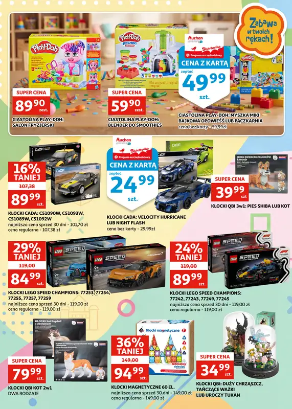 Auchan - gazetka promocyjna Gazetka Racibórz I Zabawa zaczyna się tutaj! od środy 20.05 do wtorku 02.06 - strona 8