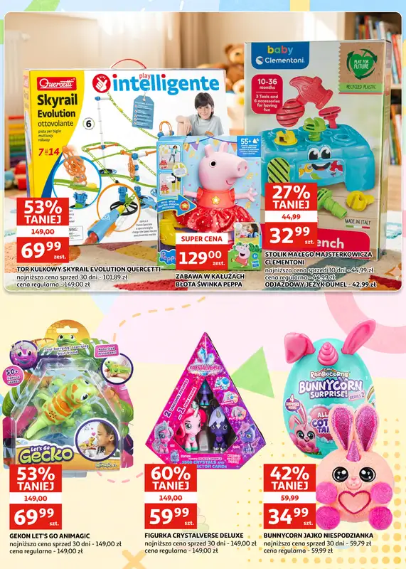 Auchan - gazetka promocyjna Gazetka Racibórz I Zabawa zaczyna się tutaj! od środy 20.05 do wtorku 02.06 - strona 5