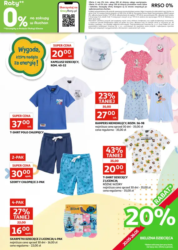 Auchan - gazetka promocyjna Gazetka Racibórz I Zabawa zaczyna się tutaj! od środy 20.05 do wtorku 02.06 - strona 11