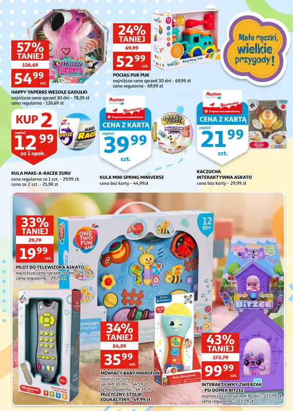 Auchan - gazetka promocyjna Gazetka Racibórz I Zabawa zaczyna się tutaj! od środy 20.05 do wtorku 02.06 - strona 4