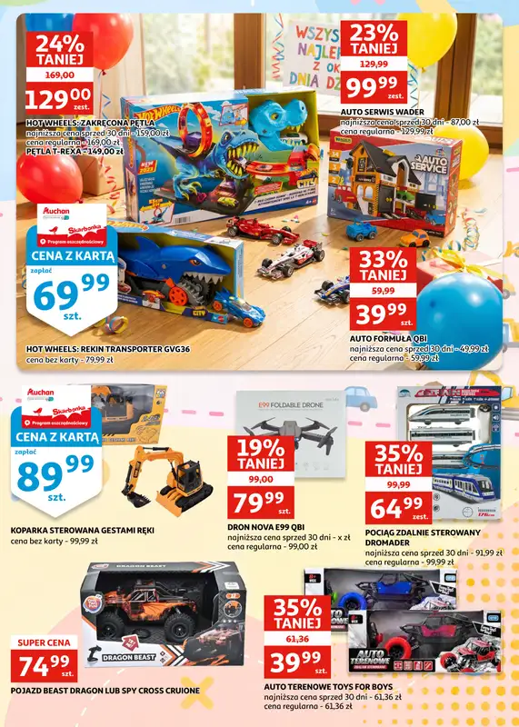 Auchan - gazetka promocyjna Gazetka Zielona Góra I Zabawa zaczyna się tutaj! od środy 20.05 do wtorku 02.06 - strona 7