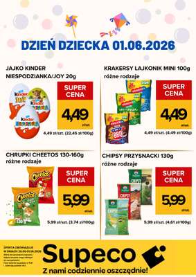 Supeco - gazetka promocyjna Dzień Dziecka od środy 20.05 do poniedziałku 01.06 - strona 4