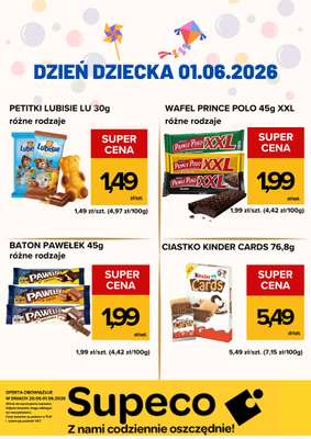 Supeco - gazetka promocyjna Dzień Dziecka od środy 20.05 do poniedziałku 01.06 - strona 3