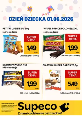 Supeco - gazetka promocyjna Dzień Dziecka od środy 20.05 do poniedziałku 01.06 - strona 3