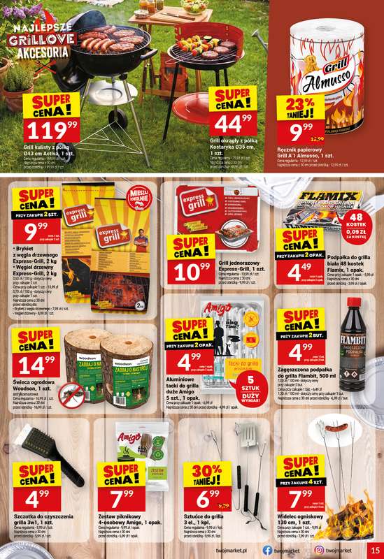 Twój Market - gazetka promocyjna Gazetka od środy 20.05 do wtorku 26.05 - strona 15