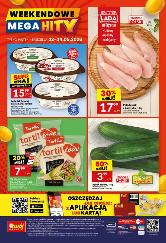Twój Market - gazetka promocyjna Gazetka od środy 20.05 do wtorku 26.05 - strona 40