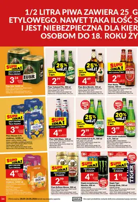 Twój Market - gazetka promocyjna Gazetka od środy 20.05 do wtorku 26.05 - strona 34