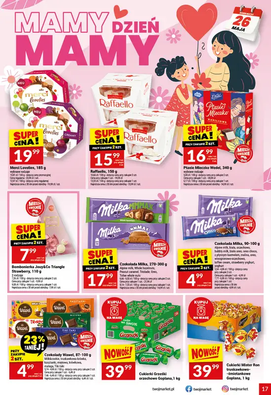 Twój Market - gazetka promocyjna Gazetka od środy 20.05 do wtorku 26.05 - strona 17