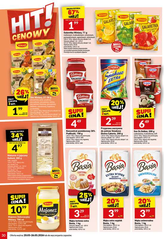 Twój Market - gazetka promocyjna Gazetka od środy 20.05 do wtorku 26.05 - strona 30