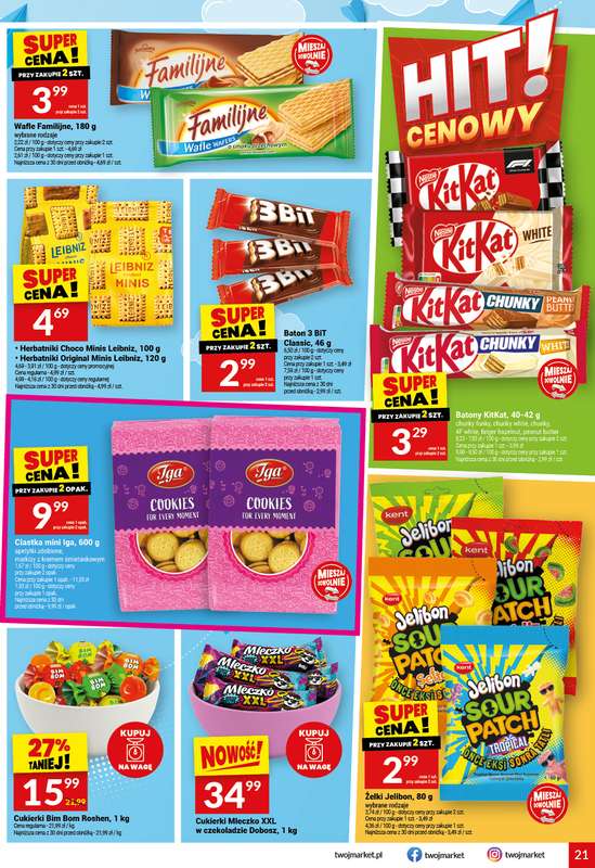 Twój Market - gazetka promocyjna Gazetka od środy 20.05 do wtorku 26.05 - strona 21