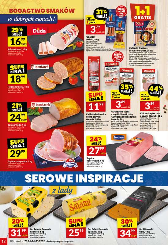 Twój Market - gazetka promocyjna Gazetka od środy 20.05 do wtorku 26.05 - strona 12