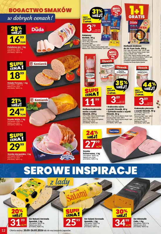 Twój Market - gazetka promocyjna Gazetka od środy 20.05 do wtorku 26.05 - strona 12