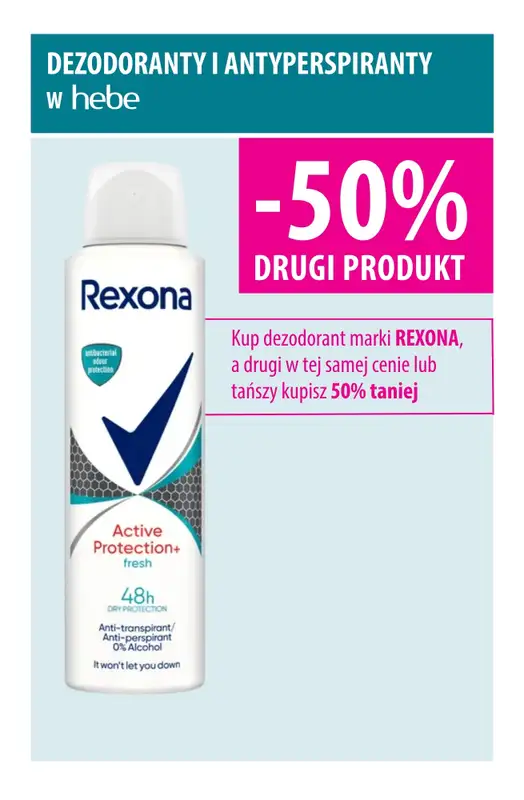Hebe - gazetka promocyjna Dezodoranty i antyperspiranty na promocji! od wtorku 19.05 do wtorku 02.06 - strona 4