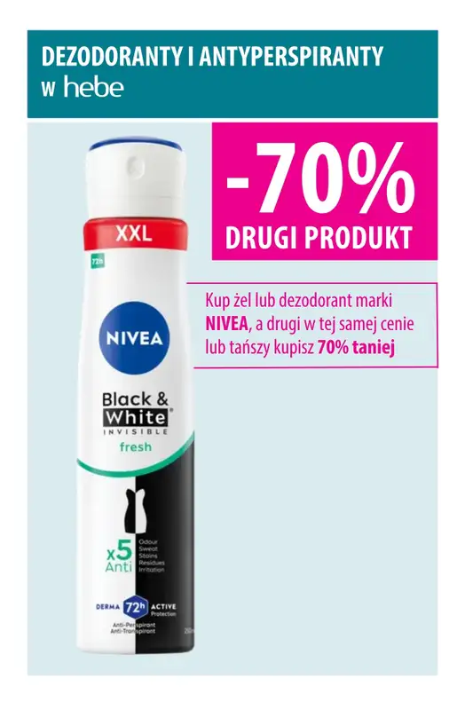 Hebe - gazetka promocyjna Dezodoranty i antyperspiranty na promocji! od wtorku 19.05 do wtorku 02.06 - strona 2
