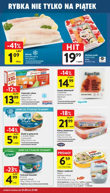 Intermarche - gazetka promocyjna Gazetka od czwartku 21.05 do środy 27.05 - strona 20