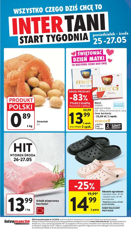 Intermarche - gazetka promocyjna Gazetka od czwartku 21.05 do środy 27.05 - strona 44