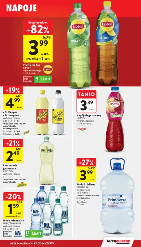 Intermarche - gazetka promocyjna Gazetka od czwartku 21.05 do środy 27.05 - strona 33