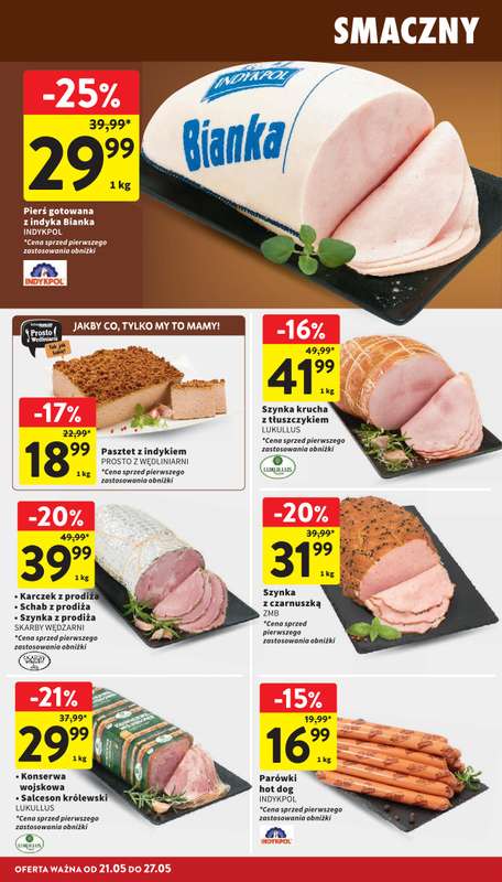 Intermarche - gazetka promocyjna Gazetka od czwartku 21.05 do środy 27.05 - strona 18