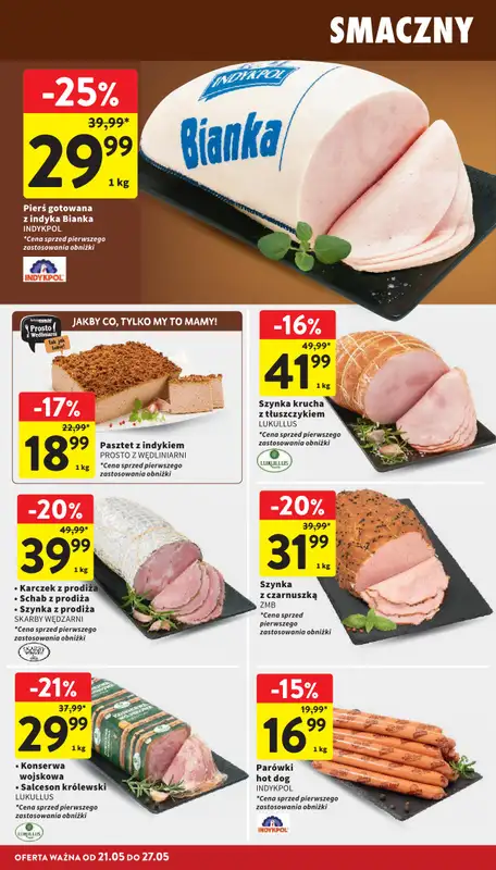 Intermarche - gazetka promocyjna Gazetka od czwartku 21.05 do środy 27.05 - strona 18