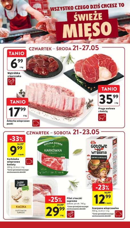 Intermarche - gazetka promocyjna Gazetka od czwartku 21.05 do środy 27.05 - strona 16