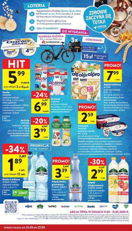 Intermarche - gazetka promocyjna Gazetka od czwartku 21.05 do środy 27.05 - strona 34