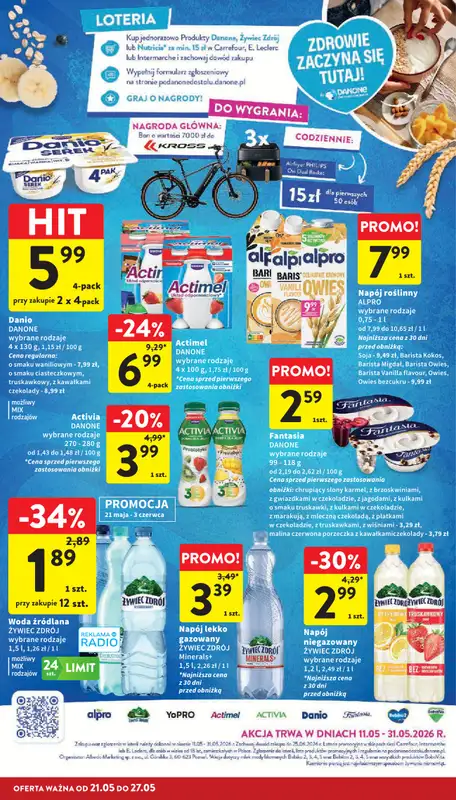 Intermarche - gazetka promocyjna Gazetka od czwartku 21.05 do środy 27.05 - strona 34