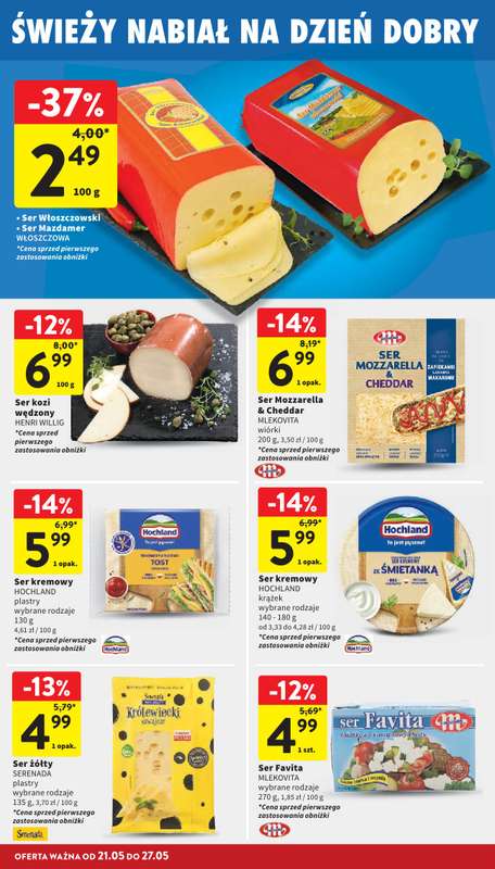 Intermarche - gazetka promocyjna Gazetka od czwartku 21.05 do środy 27.05 - strona 22